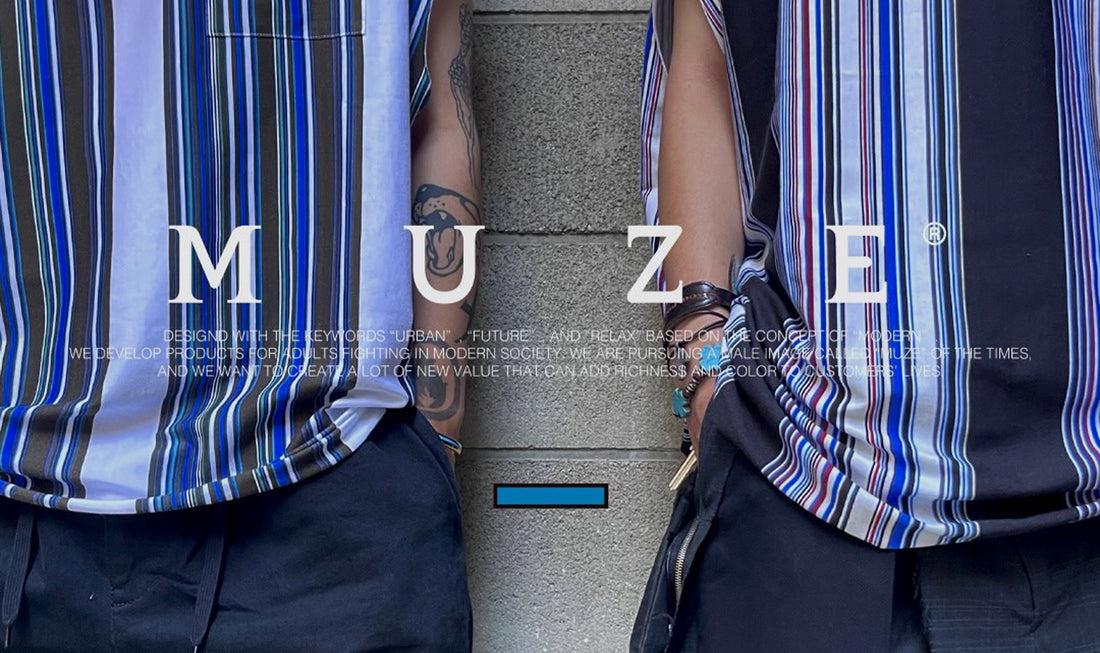 MUZEオリジナルストライプ MULTI STRIPE SLEEVELESS C/T が登場