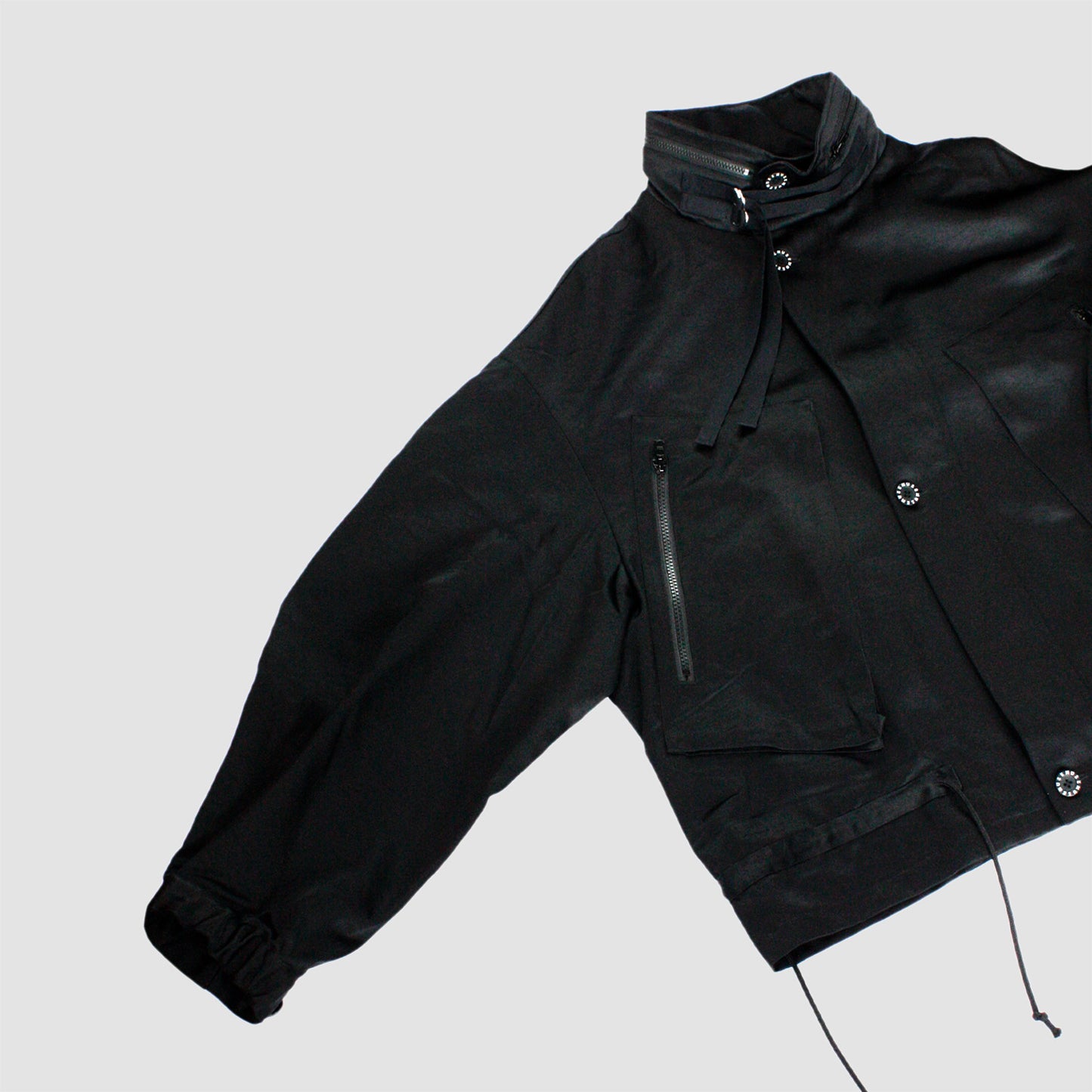 MUZE TURQUOISE LABEL - M-65 SHORT BLOUSON(BLACK) ミューズ ショート ブルゾン ブラック
