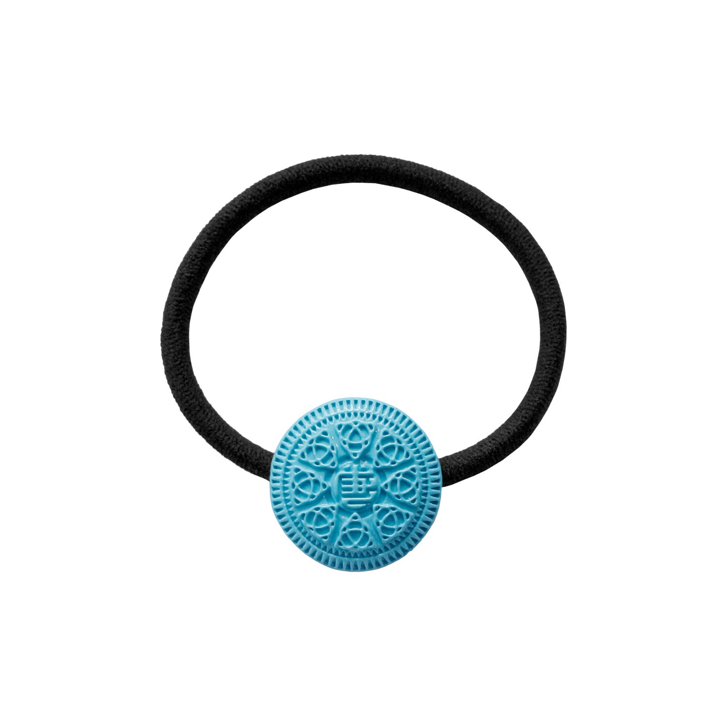 MUZE TURQUOISE LABEL × GARA - COLOR CONCHO HAIR ELASTIC(TURQUOISE) ミューズ ガラ コンチョ ターコイズ