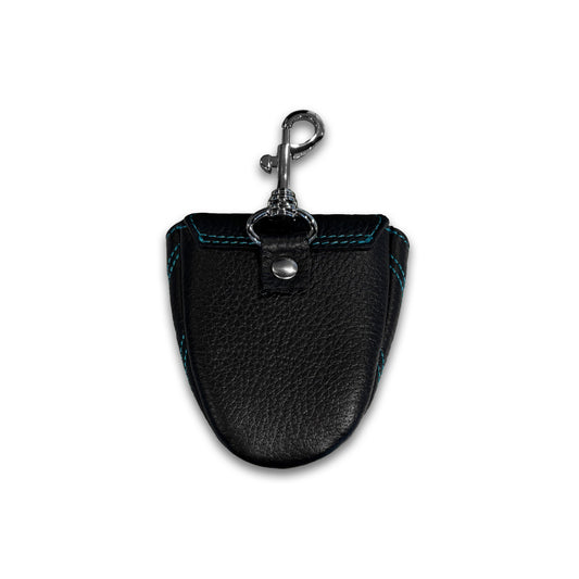 MUZE TURQUOISE LABEL × HIDAKA -【SPIKE PURSE(BLACK×TURQUOISE)】ミューズ ヒダカ スパイク コインケース ブラック ターコイズ