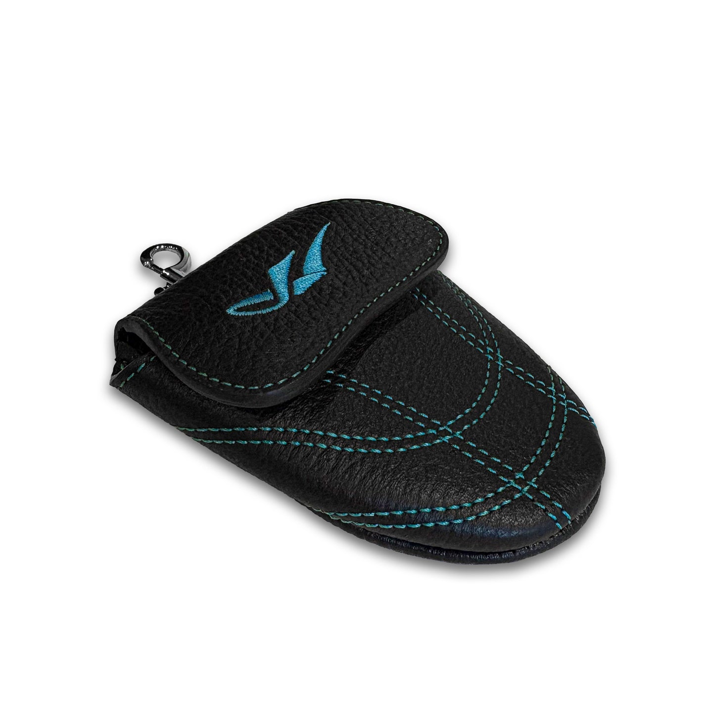 MUZE TURQUOISE LABEL × HIDAKA -【SPIKE PURSE(BLACK×TURQUOISE)】ミューズ ヒダカ スパイク コインケース ブラック ターコイズ