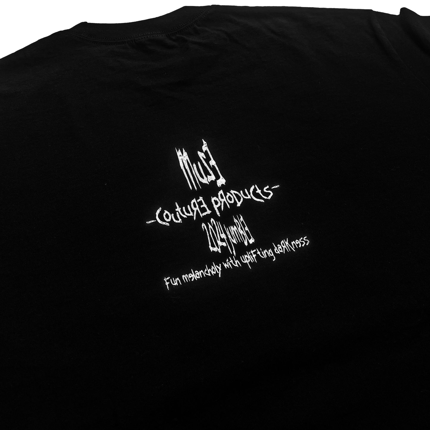 MUZE BLACK LABEL -【MUZE JUMBLE LONG SLEEVE T-SH(BLACK)】ミューズ ロングスリーブ Tシャツ ブラック