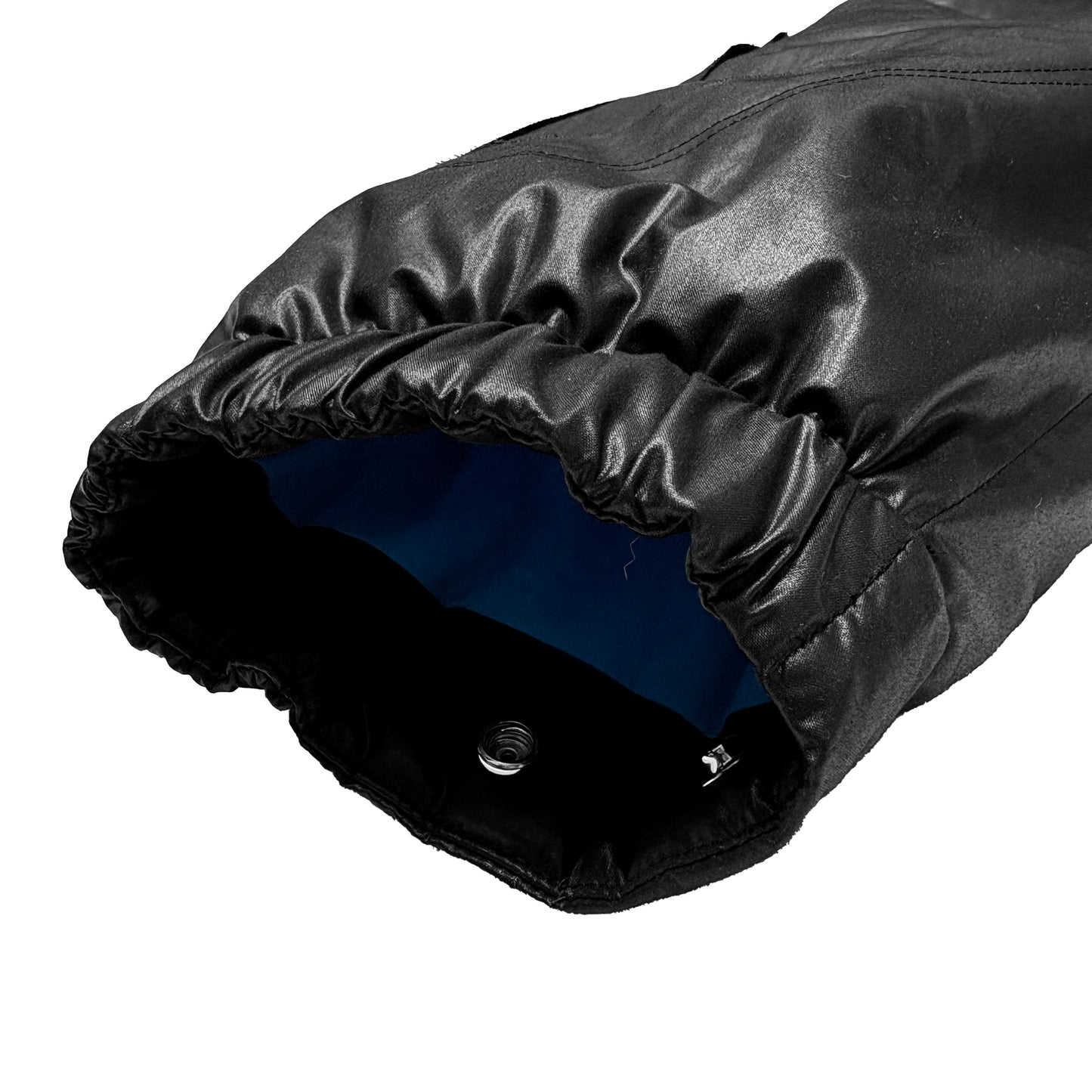 MUZE TURQUOISE LABEL -【INSIDE OUT BIG WAX JACKET(BLACK)】ミューズ インサイドアウト ビッグ ワックス ジャケット ブラック