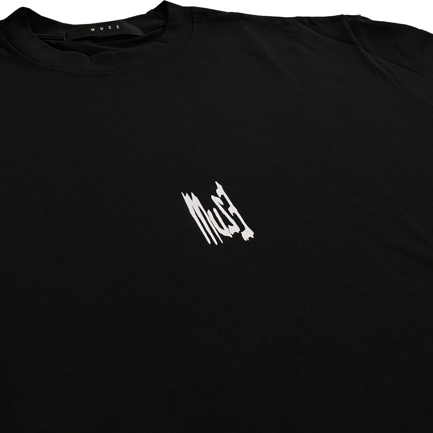 MUZE BLACK LABEL -【MUZE JUMBLE LONG SLEEVE T-SH(BLACK)】ミューズ ロングスリーブ Tシャツ ブラック