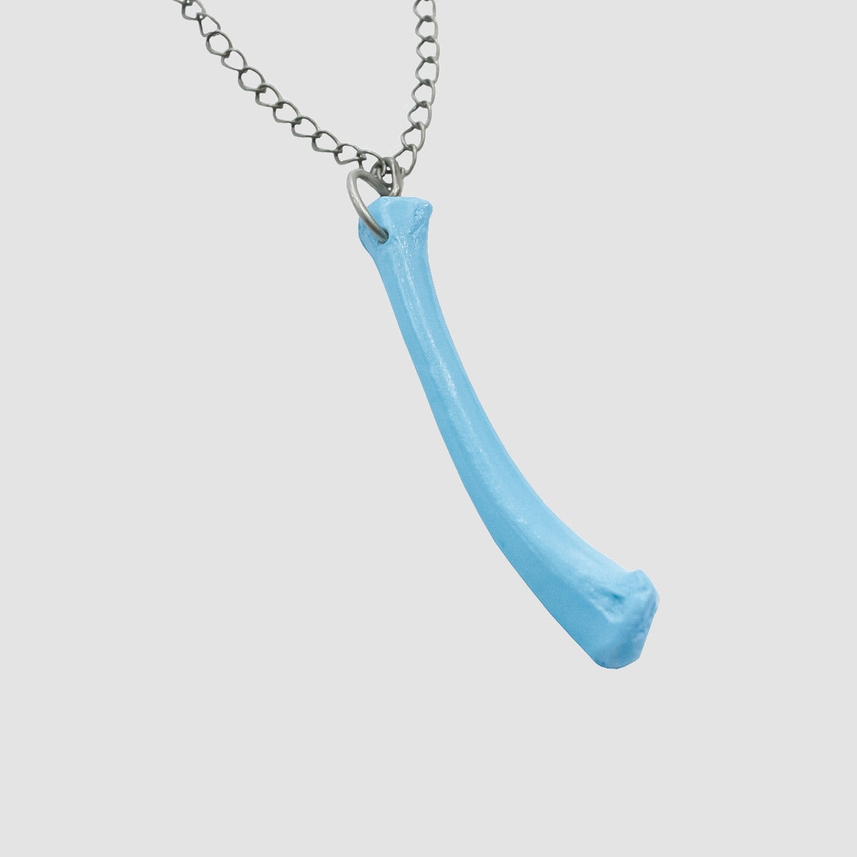 MUZE TURQUOISE LABEL - ×GARA PAINT BONE NECKLACE(MUZE BLUE)ミューズ ガラ 骨 ネックレス ターコイズ
