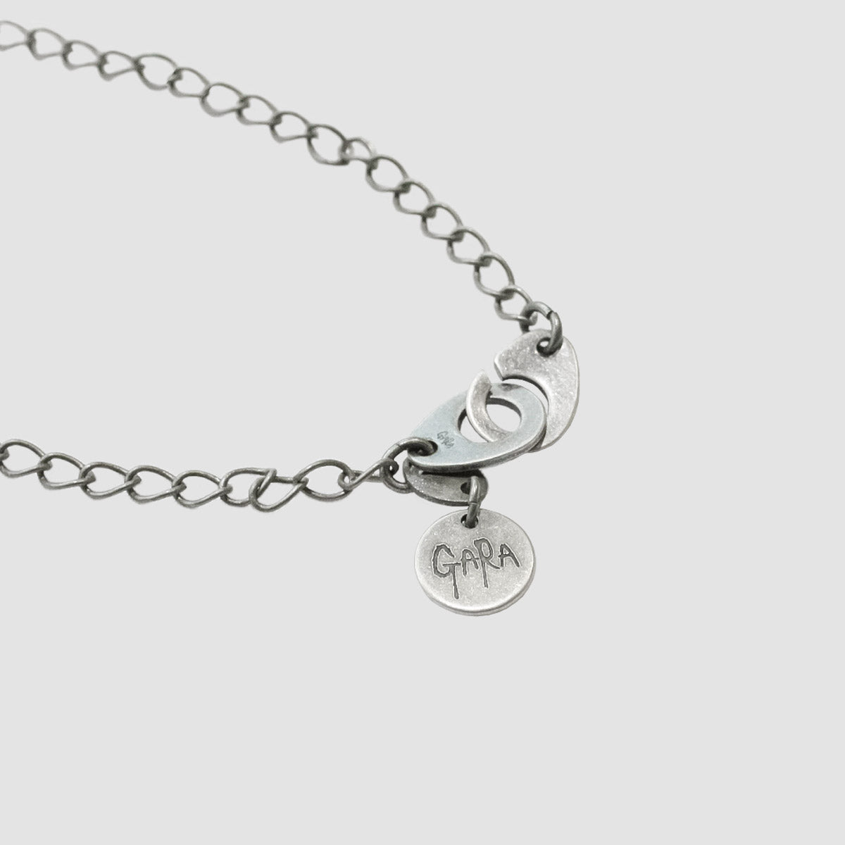 MUZE TURQUOISE LABEL - ×GARA PAINT BONE NECKLACE(MUZE BLUE)ミューズ ガラ 骨 ネックレス ターコイズ