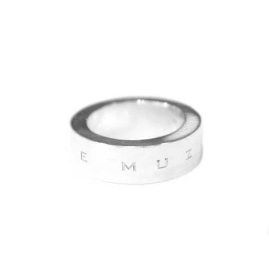 MUZE -【LOGO RING(SILVER)】ミューズ ロゴ リング SV925 シルバー
