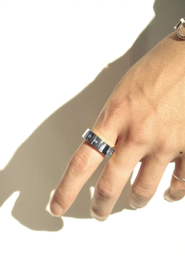 MUZE -【LOGO RING(SILVER)】ミューズ ロゴ リング SV925 シルバー