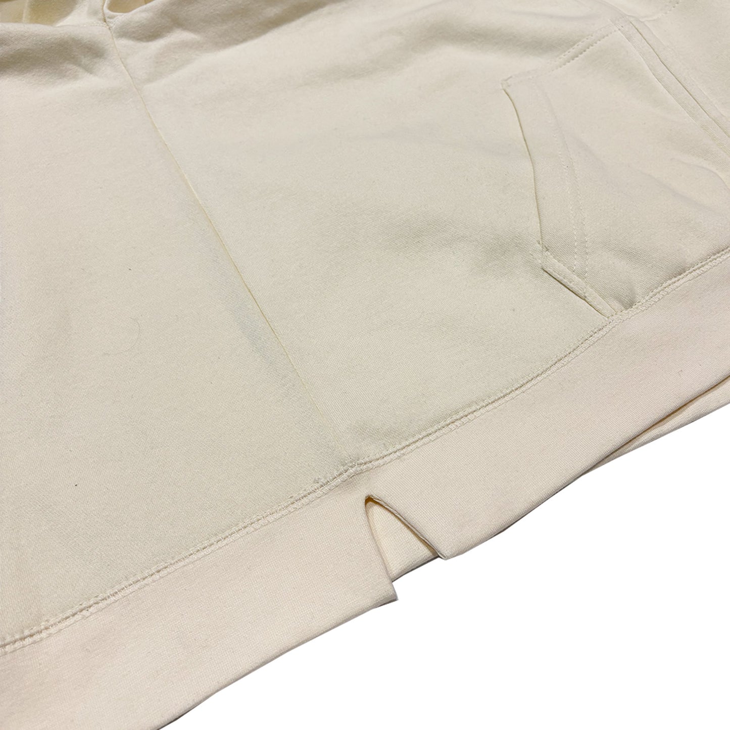 MUZE BLACK LABEL -【MUZE® LOGO REFLECTOR ZIP PK(CREAM)】ミューズ リフレクター ロゴ ジップ パーカー クリーム