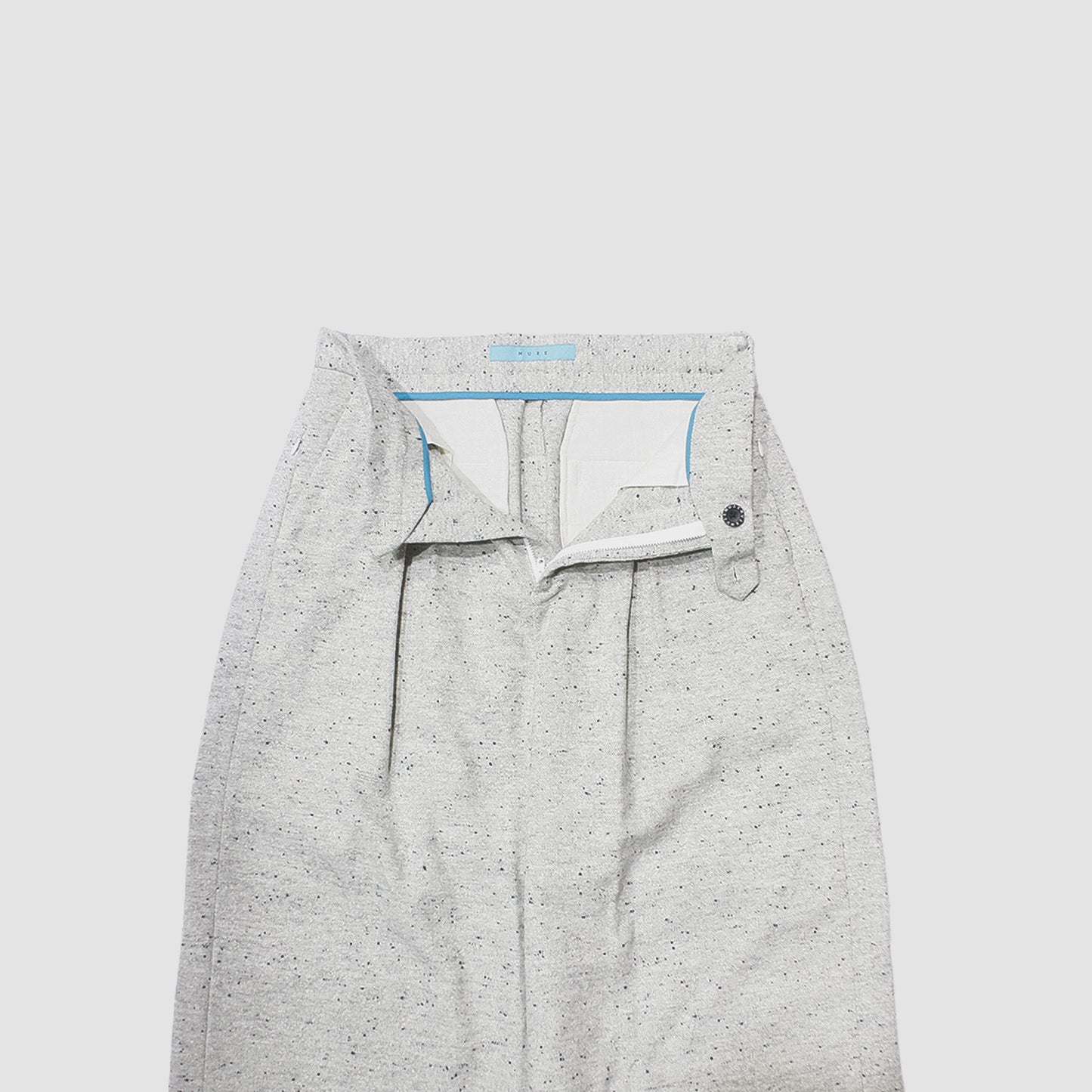 【予約 / 11月お届け予定】MUZE TURQUOISE LBEL - OVERSIZED BIG WOOL TROUSERS(GRAY)(WHITE)
