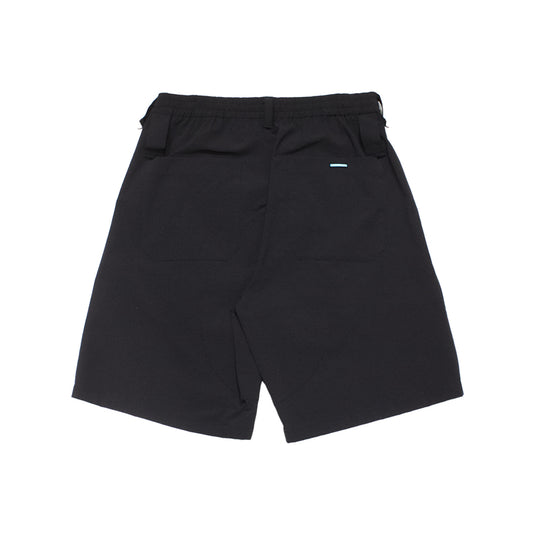 MUZE TURQUOISE LABEL - RIP STOP POCKET SHORTS(BLACK) ミューズ ショーツ ポケット リップストップ ブラック