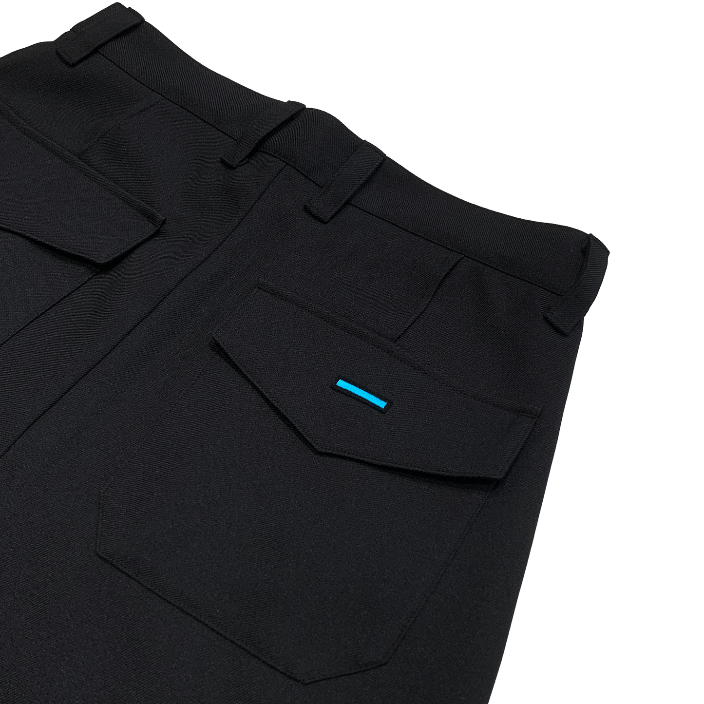 MUZE TURQUOISE LABEL -【LESS IS MORE WIDE PANTS (BLACK)】ミューズ レスイズモアワイドパンツ ブラック