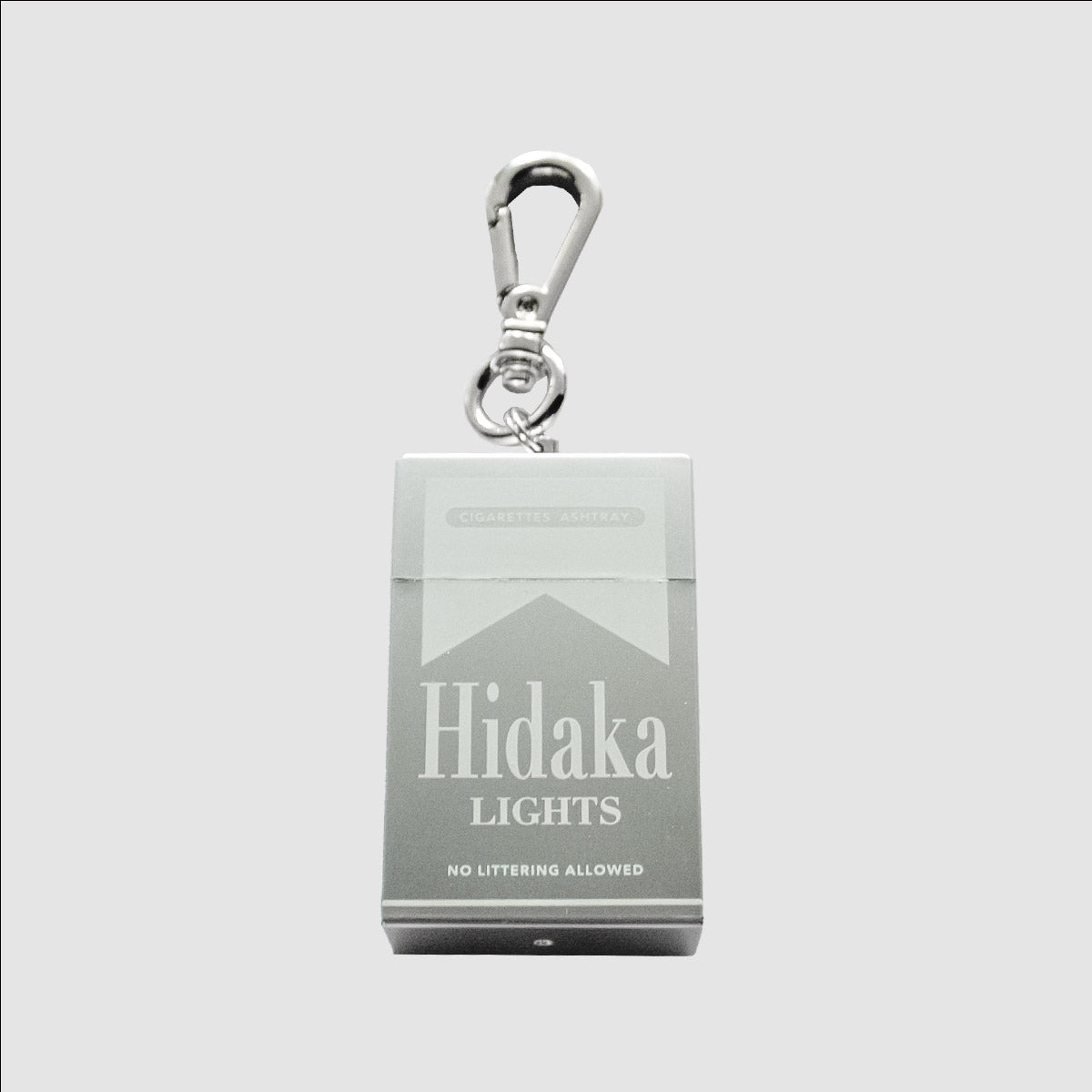 HIDAKA - PORTABLE ASHTRAY (SILVER) ヒダカ ポータブルアッシュ