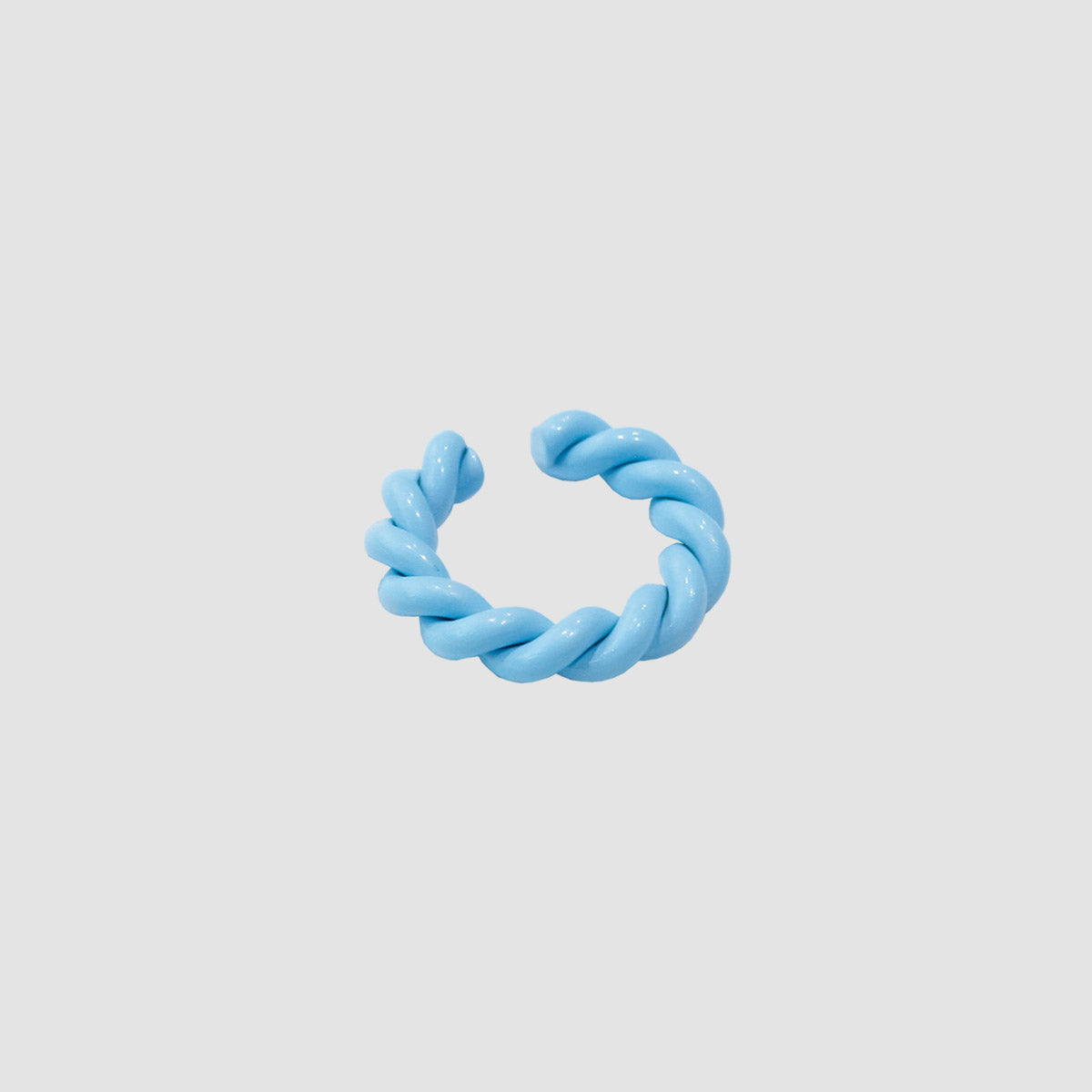 MUZE TURQUOISE LABEL - ×GARA PAINT TWIST EAR CUFF(MUZE BLUE)ミューズ ガラ ペイント ツイスト イヤーカフ