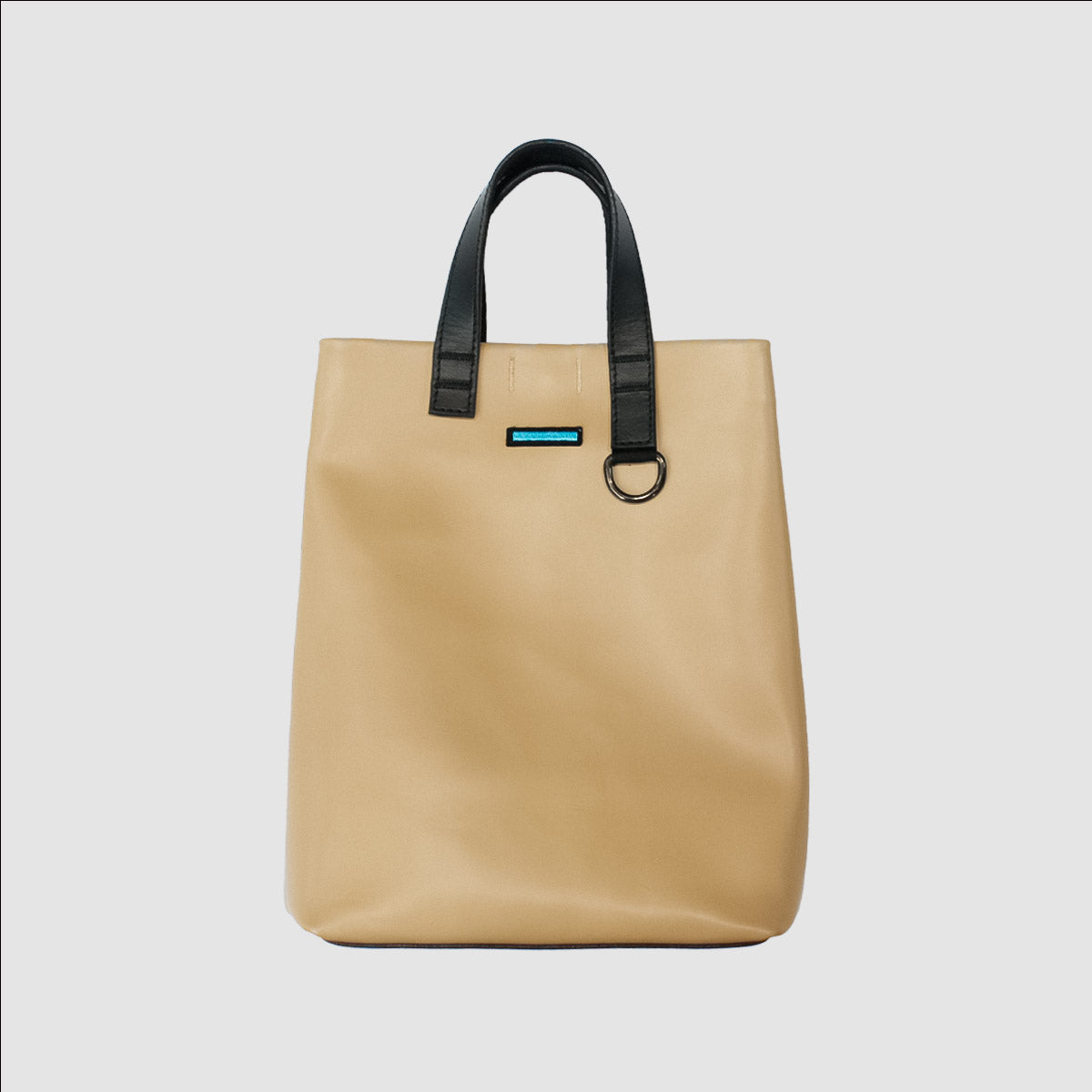 MUZE TURQUOISE LABEL - LEATHER SHOULDER BAG "Teddy" (BEIGE) ミューズ レザー ショルダーバッグ "テディ” ベージュ