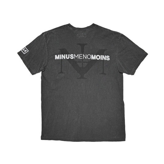 MINUS -【Bootleg Tee(A MAN'S SHADOW)(10 YEARS BLACK)】マイナス ブートレグ Tシャツ ブラック