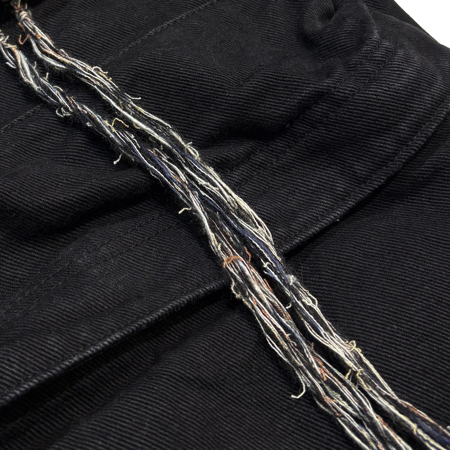 MUZE TURQUOISE LBEL × FACCIES - 【MULTI-POCKET DENIM CARGO(BLACK) 】ミューズ ファッチーズ マルチポケット カーゴ デニム ブラック