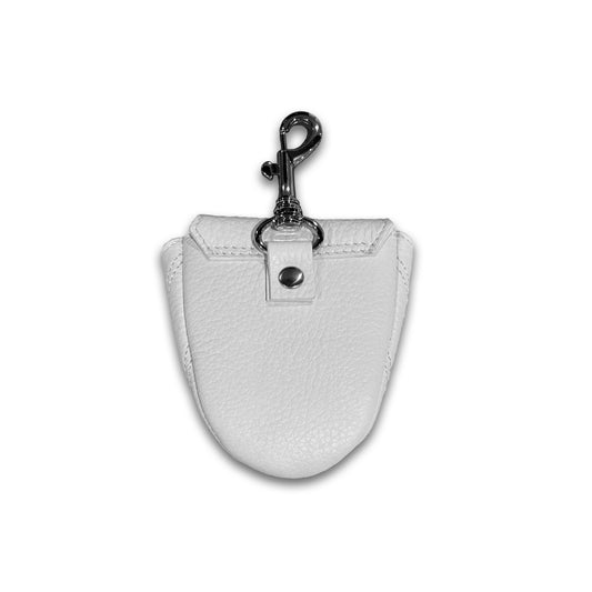 HIDAKA -【SPIKE PURSE(WHITE×BLACK)】ヒダカ スパイク コインケース ホワイト ブラック