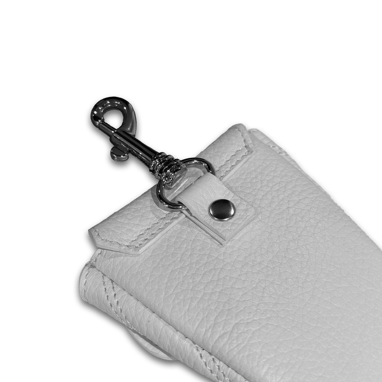 HIDAKA -【SPIKE PURSE(WHITE×BLACK)】ヒダカ スパイク コインケース ホワイト ブラック