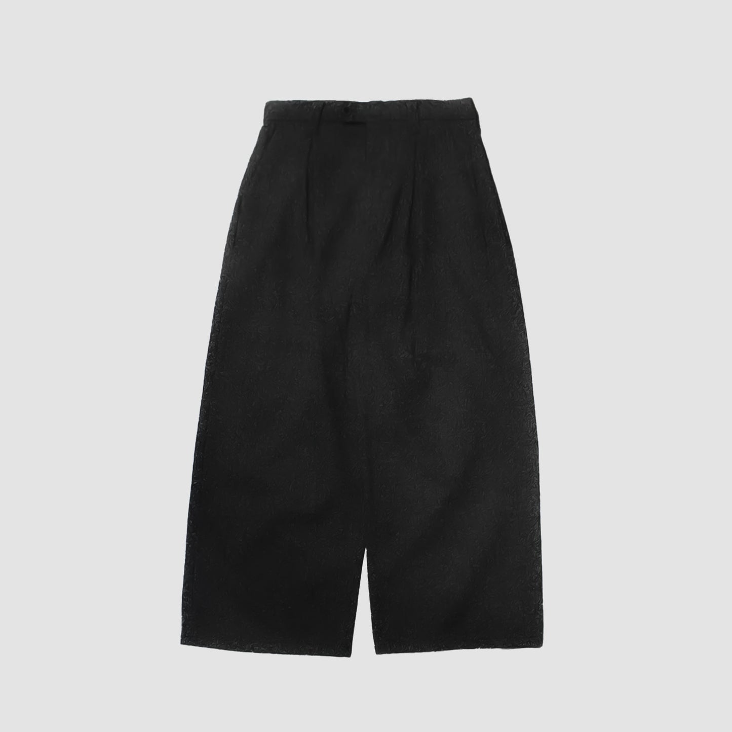 【予約 / 11月お届け予定】MUZE TURQUOISE LBEL - OVERSIZED BIG WOOL TROUSERS(BLACK)
