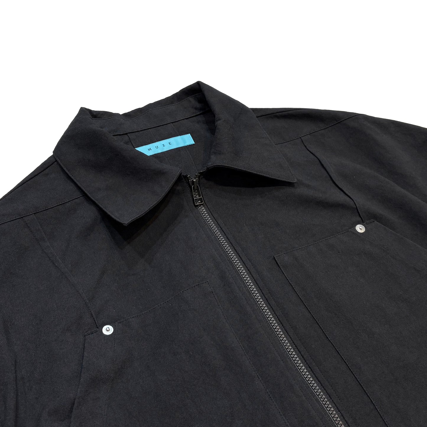 MUZE TURQUOISE LABEL -【FORM FOLLOWS FUNCTION JACKET (BLACK)】ミューズ FFF ジャケット ブラック
