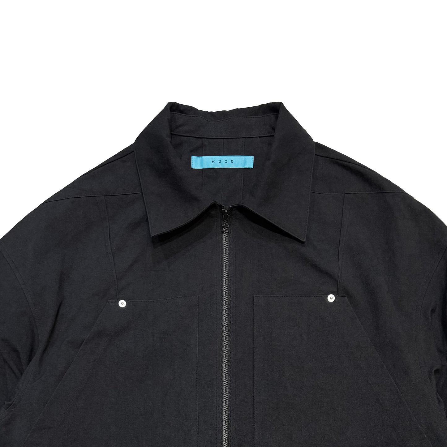 MUZE TURQUOISE LABEL -【FORM FOLLOWS FUNCTION JACKET (BLACK)】ミューズ FFF ジャケット ブラック