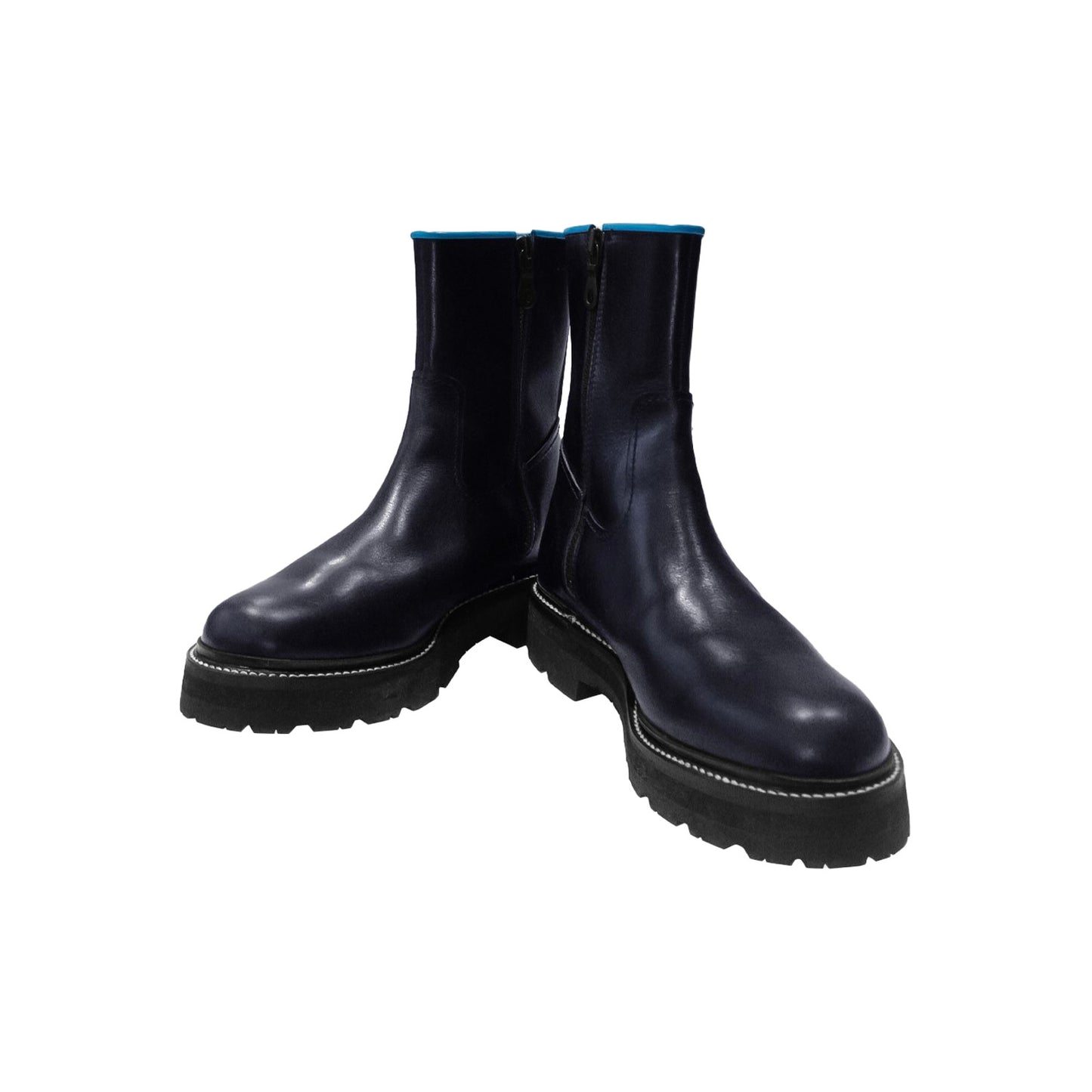 MUZE TURQUOISE LABEL × KIDS LOVE GAITE - SIDE ZIP VIBRAM ARCTIC GRIP BOOTS(NAVY)
