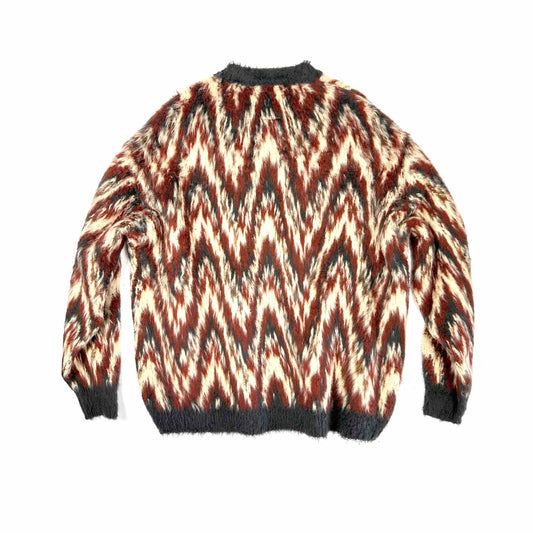 FACCIES - Used Cotton Shaggy PO(WINE) ファッチーズ シャギー プルオーバー ワイン