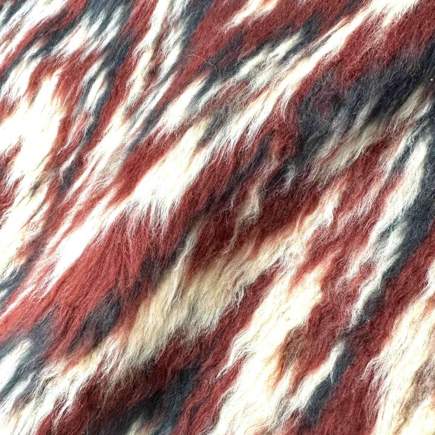 FACCIES - Used Cotton Shaggy PO(WINE) ファッチーズ シャギー プルオーバー ワイン