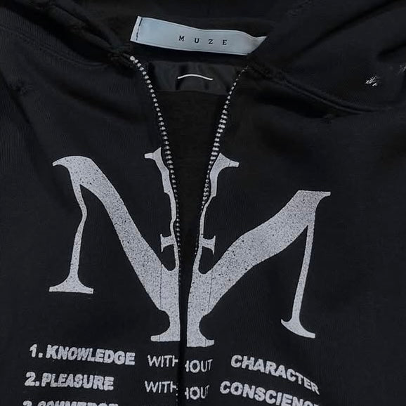 ★みゅうページ★ MUZE®︎ -【× MINUS Point Zero part.3 GRAPHIC ZIP HOODIE】ミューズ