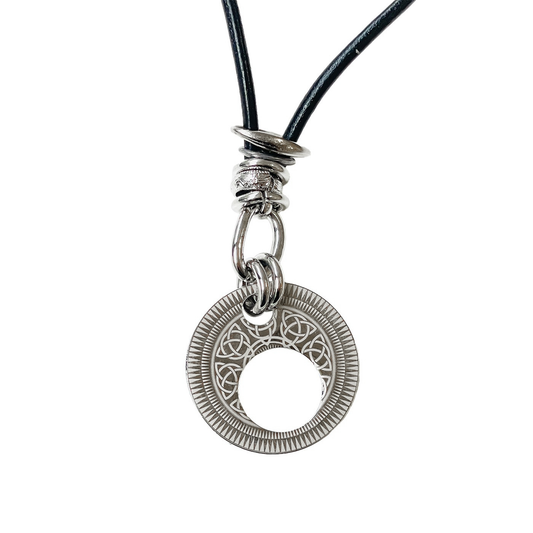 GARA -【GLASS HOOK NECKLACE(SILVER × BLACK)】ガラ ネックレス グラス フック シルバー ブラック