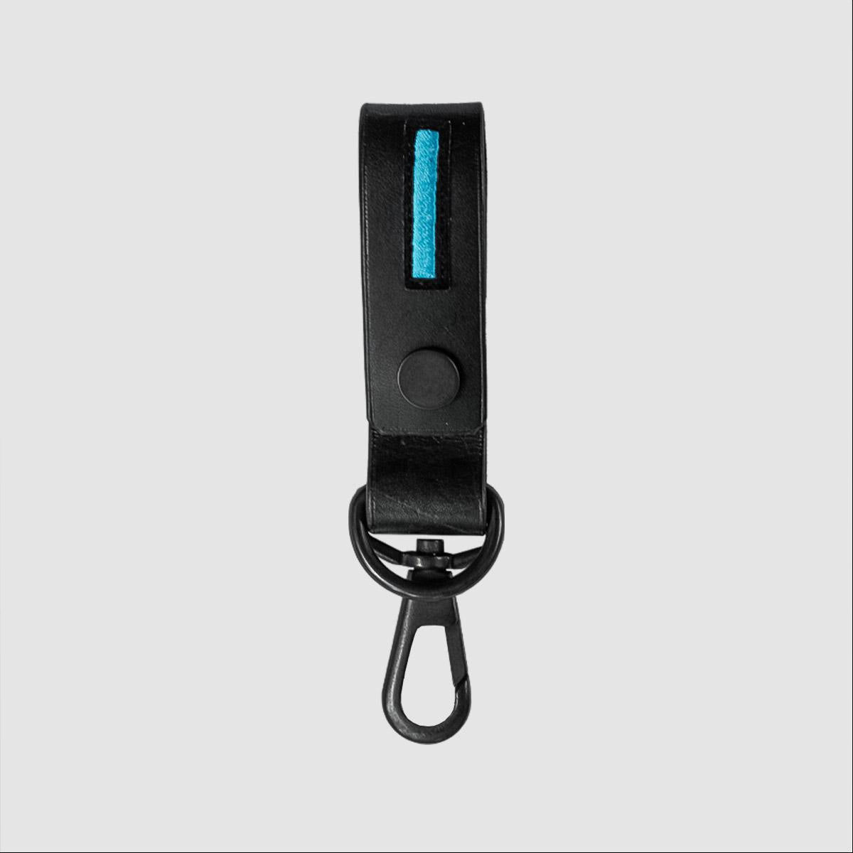 MUZE TURQUOISE LABEL - LEATHER KEYHOLDER(BLACK) ミューズ レザーキーホルダー ブラック