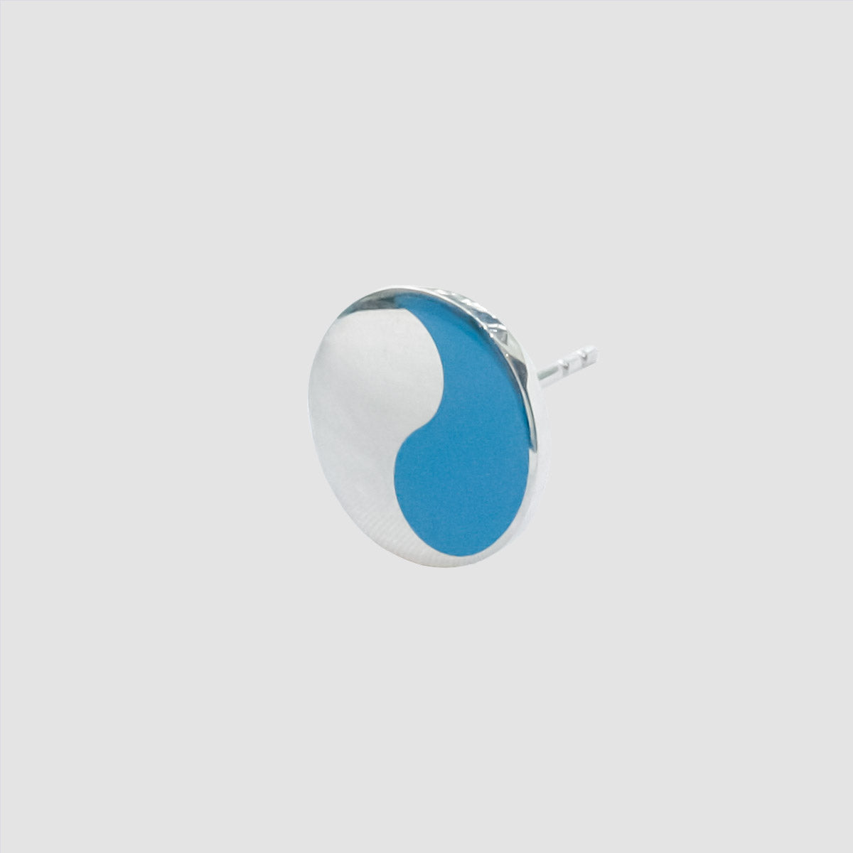 MUZE TURQUOISE LABEL - ×ACE by morizane yin yang pierce ミューズ エース バイ モリザネ インヤン ピアス シルバー ターコイズ