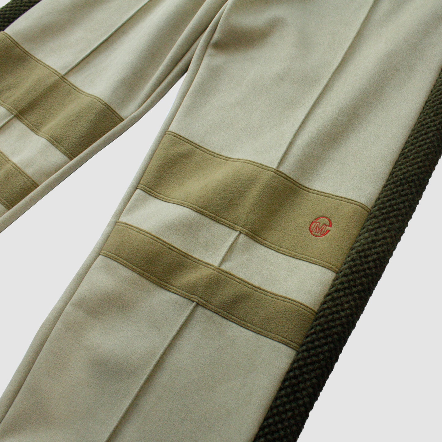 MUZE TURQUOISE LABEL - SWITCHING TRACK PANTS(L.KHAKI)ミューズ トラック パンツ ライト カーキ