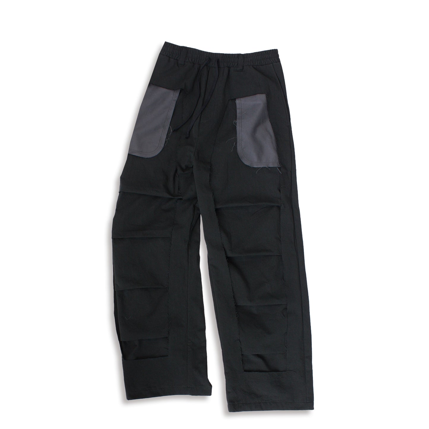 MUZE TURQUOISE LABEL - 【COTTEN DYED TWILL 3D TROUSERS(BLACK)】ミューズ コットン ツイル トラウザー ブラック