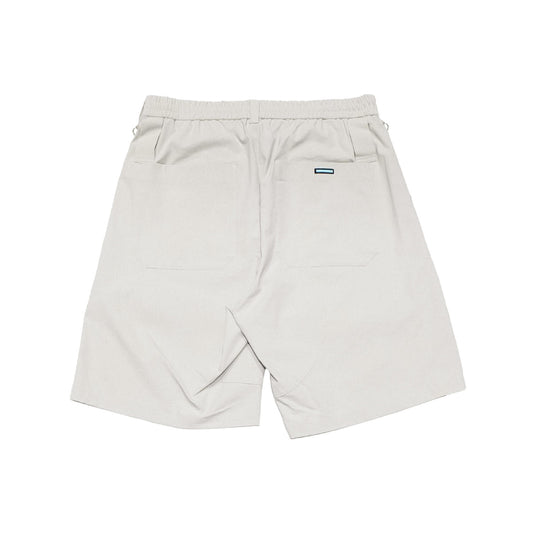 MUZE TURQUOISE LABEL - RIP STOP POCKET SHORTS(WHITE) ミューズ ショーツ ポケット リップストップ ホワイト