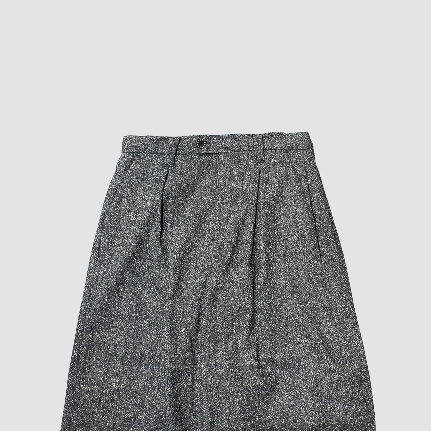 【予約 / 11月お届け予定】MUZE TURQUOISE LBEL - OVERSIZED BIG WOOL TROUSERS(GRAY)(WHITE)