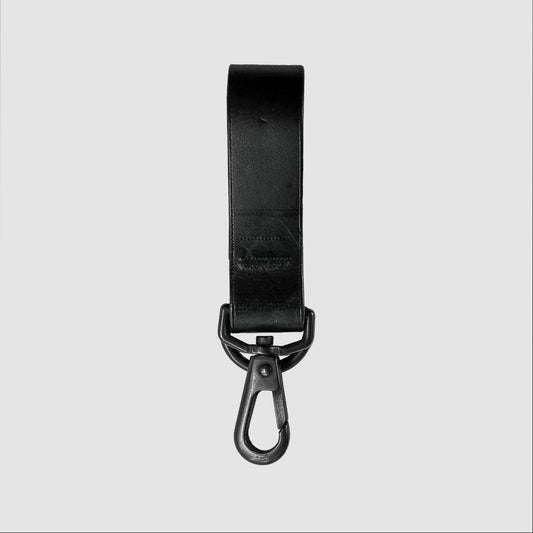 MUZE TURQUOISE LABEL - LEATHER KEYHOLDER(BLACK) ミューズ レザーキーホルダー ブラック