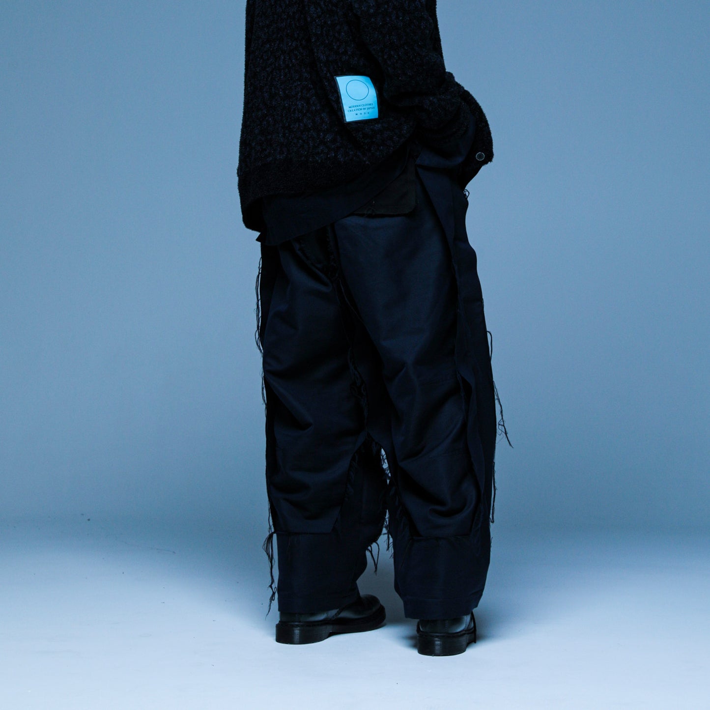 MUZE TURQUOISE LABEL - SOLARO 3D TROUSERS(NAVY)ミューズ ソラーロ トラウザー ネイビー