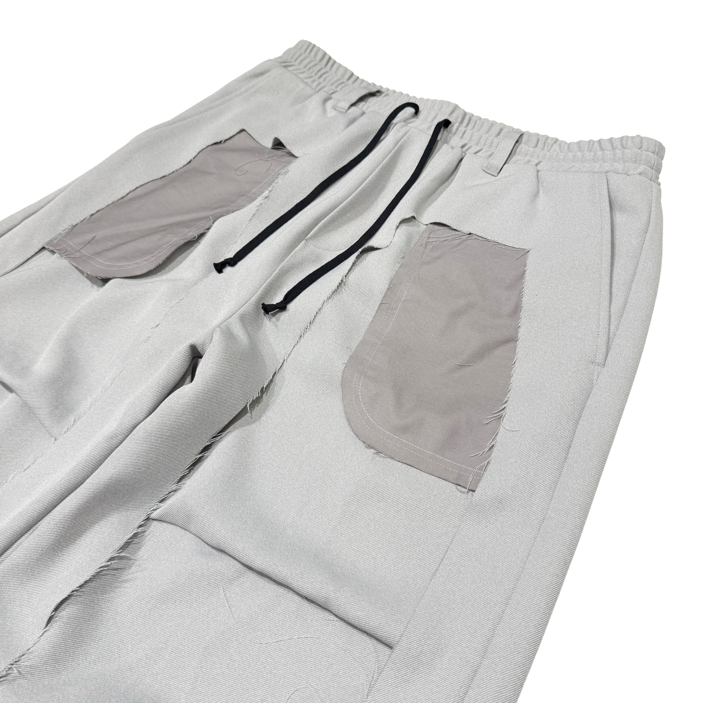 MUZE TURQUOISE LABEL -【TWILL 3D TROUSERS(GRAY)】ミューズ ツウィル トラウザー グレー