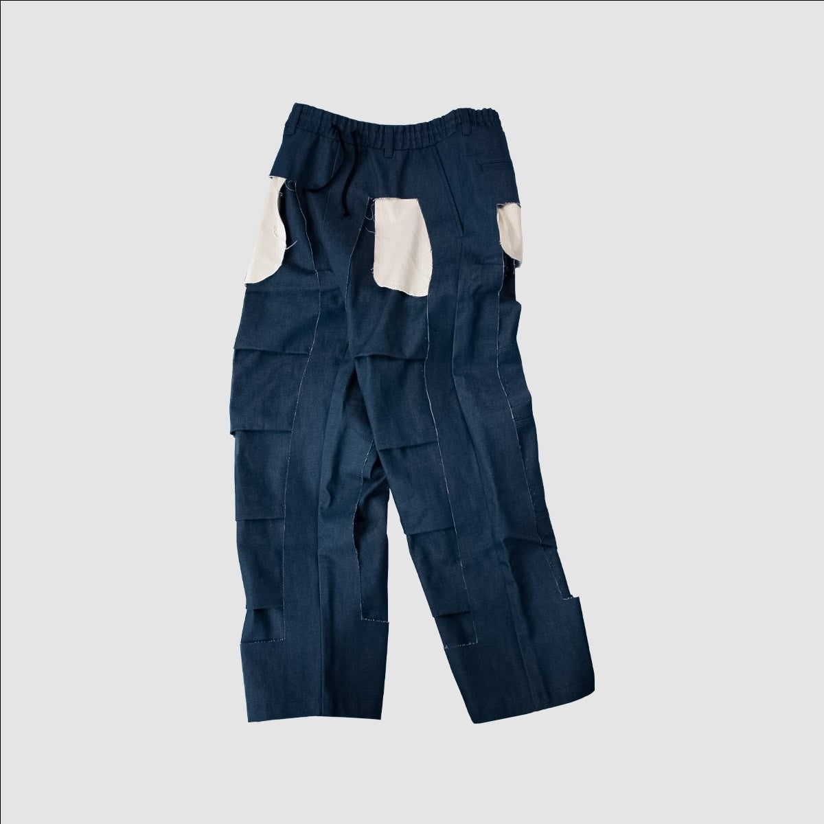 MUZE TURQUOISE LABEL - DENIM 3D TROUSERS(INDIGO) ミューズ デニム トラウザーズ インディゴ