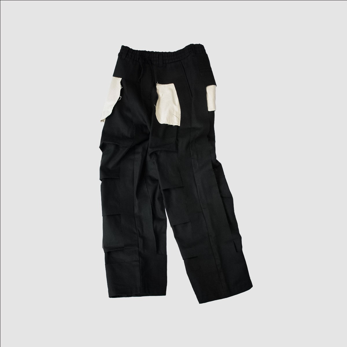 MUZE TURQUOISE LABEL - DENIM 3D TROUSERS(BLACK) ミューズ デニム トラウザーズ ブラック