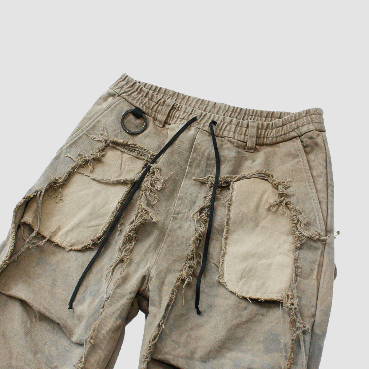 MUZE TURQUOISE LABEL - ×MINUS DENIM 3D TROUSERS(VEGETABLE DYE) (DUST BLUE)ミューズ 2023年秋冬 マイナス デニム トラウザー 草木染め ダストブルー