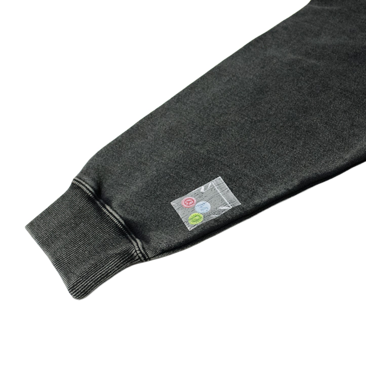 MUZE®︎ TURQUOISE LABEL -【MUZE®︎ MICROMAXIMUM TABLET STONE BIOBLEACH WIDE SWEAT HOODIE】ミューズ マイクロマキシマム タブレット ストーン バイオブリーチ ワイド スウェット フーディ