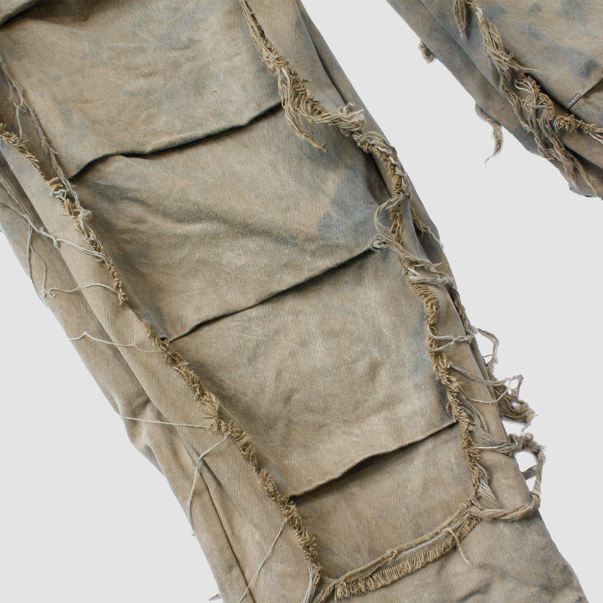 MUZE TURQUOISE LABEL - ×MINUS DENIM 3D TROUSERS(VEGETABLE DYE) (DUST BLUE)ミューズ 2023年秋冬 マイナス デニム トラウザー 草木染め ダストブルー