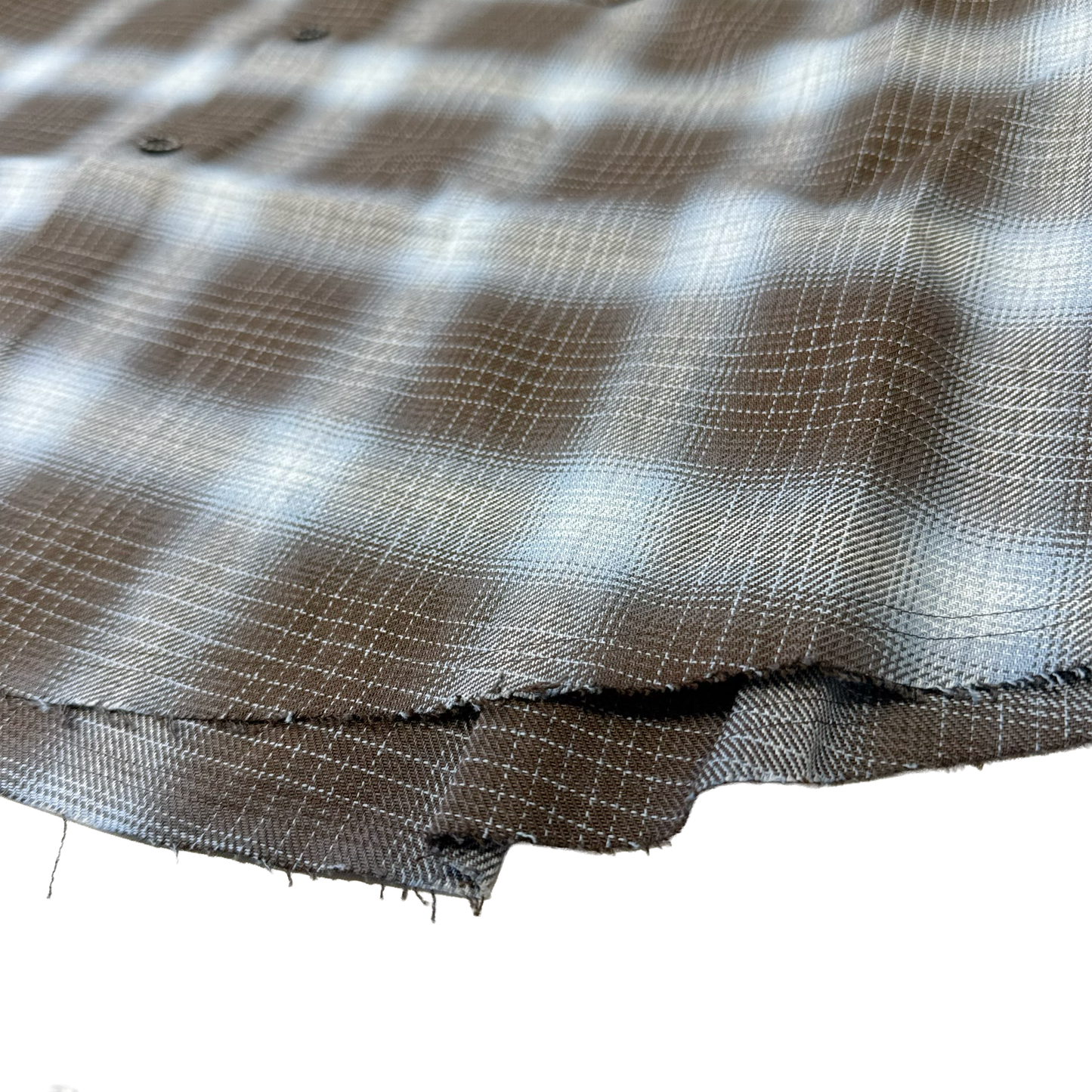 MUZE TURQUOISE LABEL - 【INDIGO TWILL CHECK SHIRT (BROWN)】ミューズ インディゴ ツイル チェック シャツ ブラウン