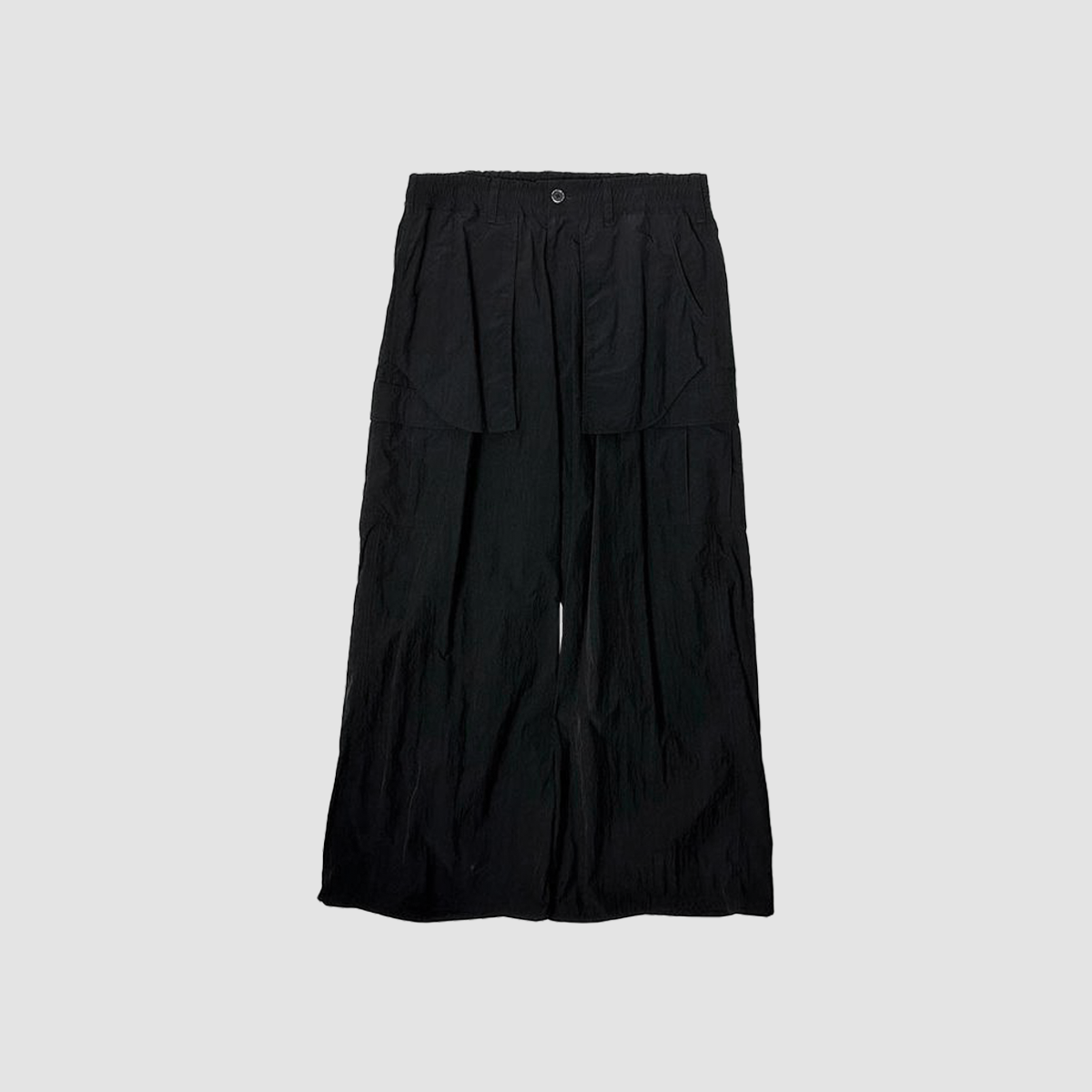 FACCIES - NYLON 2WAY PANTS(BLACK) ファッチーズ ナイロン パンツ ブラック