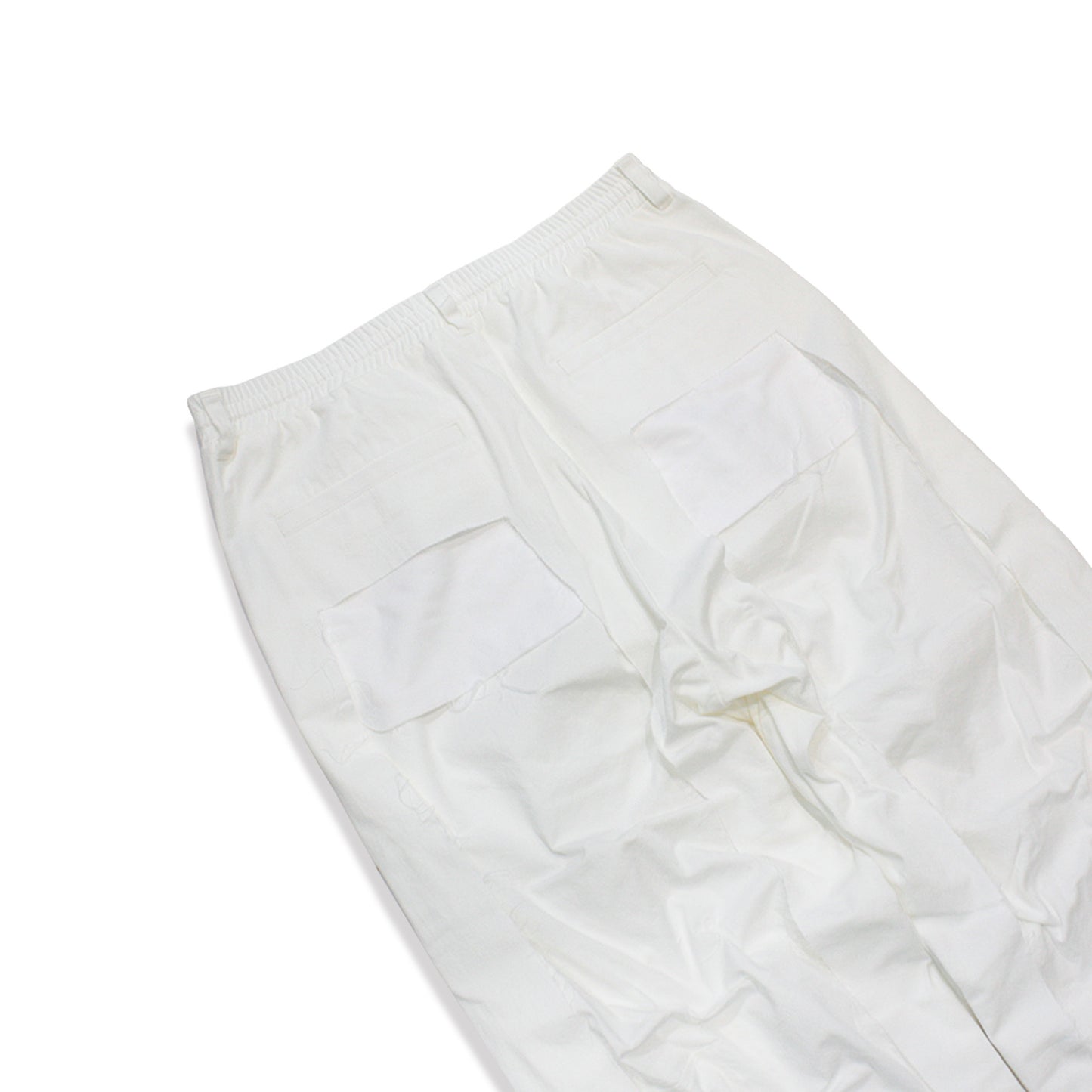 MUZE TURQUOISE LABEL - 【COTTEN DYED TWILL 3D TROUSERS(WHITE)】ミューズ コットン ツイル トラウザー ホワイト