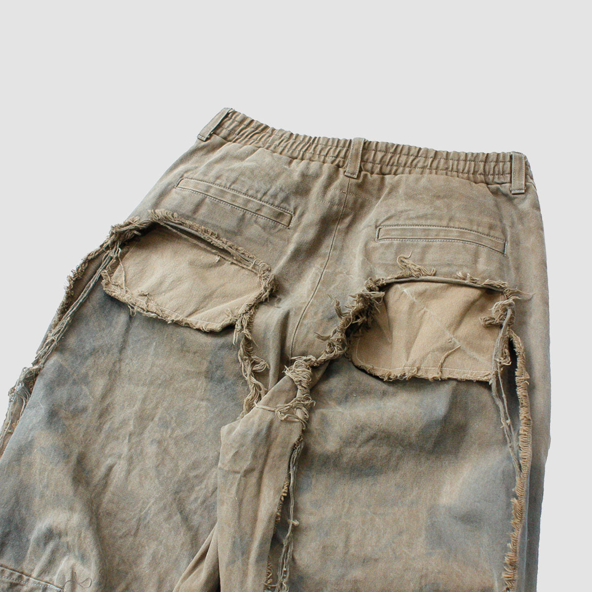 MUZE TURQUOISE LABEL - ×MINUS DENIM 3D TROUSERS(VEGETABLE DYE) (DUST BLUE)ミューズ 2023年秋冬 マイナス デニム トラウザー 草木染め ダストブルー