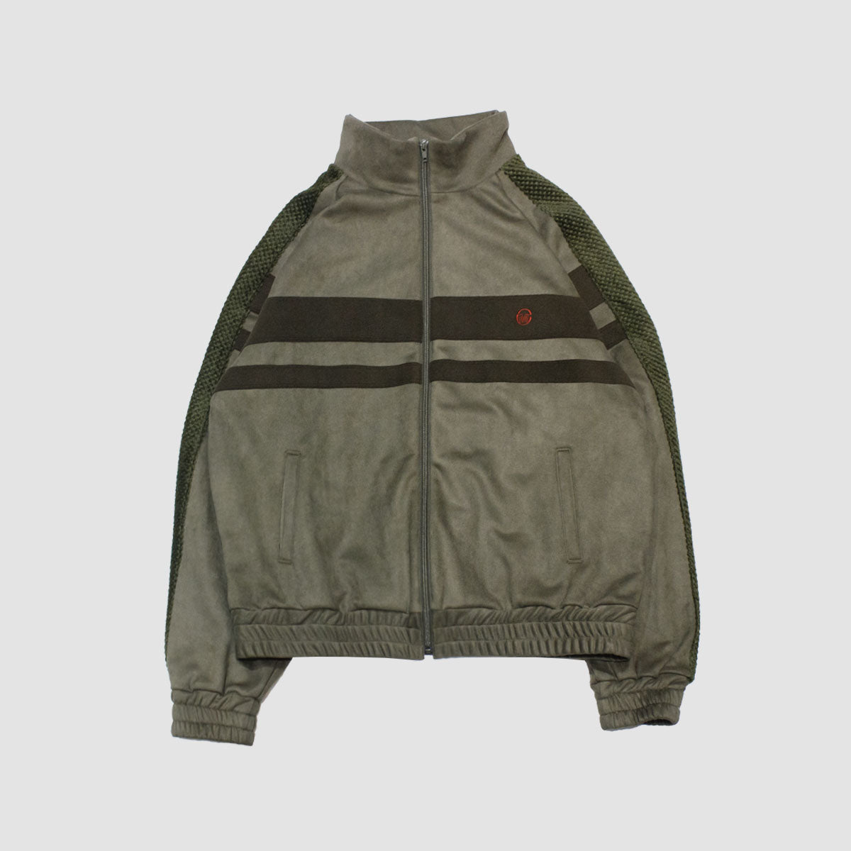 MUZE TURQUOISE LABEL - SWITCHING TRACK BLOUSON(KHAKI)ミューズ 2023年秋冬 トラック ジャケット カーキ